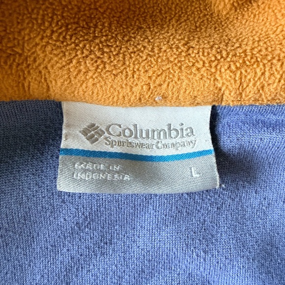 Columbia Colorblock Quarter-Zip Fleece Pullover | Women’s Large - Picture 3 of 4